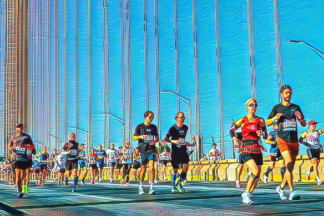 Mile 1 at the Verrazzano Bridge